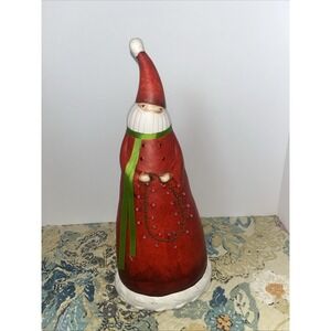 Silvestri Santa Holding Holly‎ With Green Ribbon